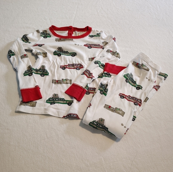 The Beaufort Bonnet Company Kids Boys Pajamas Are We There Yet Wooden Size 6 - Picture 3 of 7